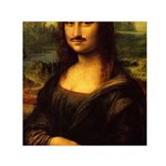 Movember Mona Lisa Small Satin Scarf (Square)