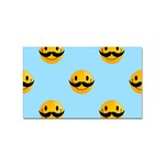 Movember emoji Sticker (Rectangular)