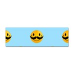 Movember emoji Sticker (Bumper)