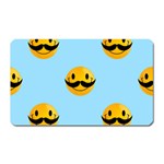 Movember emoji Magnet (Rectangular)