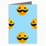 Movember emoji Greeting Card