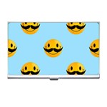 Movember emoji Business Card Holder