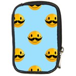 Movember emoji Compact Camera Leather Case