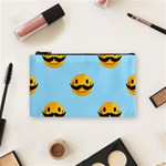 Movember emoji Cosmetic Bag (Small)