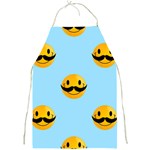 Movember emoji Full Print Apron