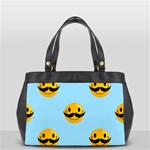 Movember emoji Oversize Office Handbag