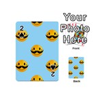 Movember emoji Playing Cards 54 (Mini)