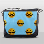 Movember emoji Messenger Bag