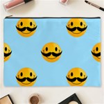 Movember emoji Cosmetic Bag (XXXL)