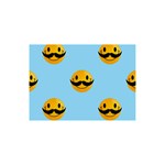 Movember emoji 5  x 7  Desktop Photo Plaque 