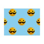 Movember emoji 6  x 8  Desktop Photo Plaque 