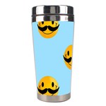 Movember emoji Stainless Steel Travel Tumbler