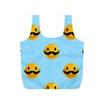 Movember emoji Full Print Recycle Bag (S)