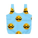 Movember emoji Full Print Recycle Bag (M)