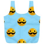 Movember emoji Full Print Recycle Bag (XL)