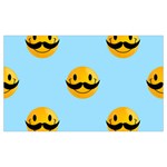 Movember emoji Samsung Note 4 Hardshell Back Case