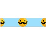 Movember emoji Flano Scarf (Large)