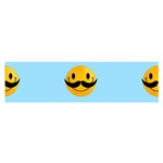 Movember emoji Satin Scarf (Oblong)