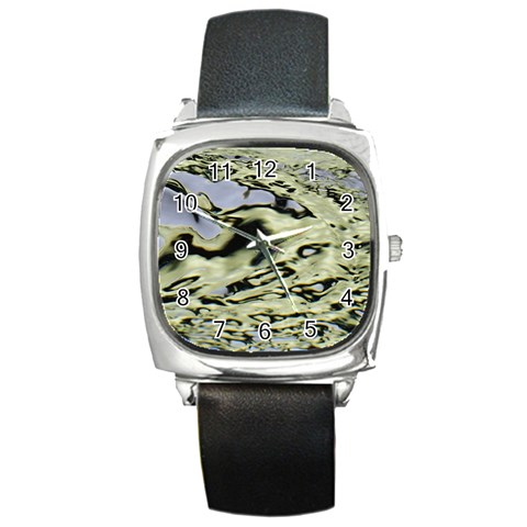 SD166 Square Metal Watch from ArtsNow.com Front