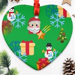 Emoji Christmas Ornament (Heart)