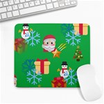 Emoji Christmas Large Mousepad