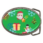 Emoji Christmas Belt Buckle