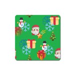 Emoji Christmas Magnet (Square)