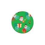 Emoji Christmas Golf Ball Marker