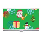 Emoji Christmas Business Card Holder