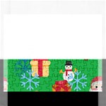 Emoji Christmas Jigsaw Puzzle (Rectangular)