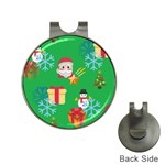 Emoji Christmas Golf Ball Marker Hat Clip