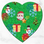 Emoji Christmas Jigsaw Puzzle (Heart)