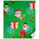 Emoji Christmas Canvas 20  x 24 