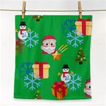 Emoji Christmas Face Towel