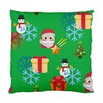 Emoji Christmas Standard Cushion Case (One Side)