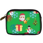 Emoji Christmas Digital Camera Leather Case