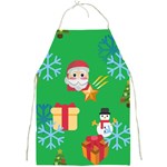 Emoji Christmas Full Print Apron