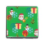 Emoji Christmas Memory Card Reader (Square)