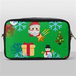 Emoji Christmas Toiletries Bag (One Side)