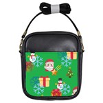 Emoji Christmas Girls Sling Bag