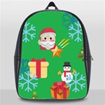 Emoji Christmas School Bag (XL)