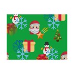 Emoji Christmas 6  x 8  Desktop Photo Plaque 