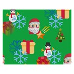 Emoji Christmas 8  x 10  Desktop Photo Plaque