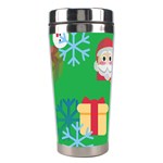 Emoji Christmas Stainless Steel Travel Tumbler