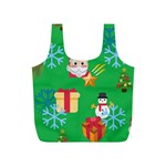 Emoji Christmas Full Print Recycle Bag (S)