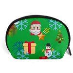 Emoji Christmas Accessory Pouch (Large)