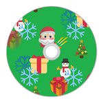 Emoji Christmas CD Wall Clock