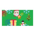 Emoji Christmas Satin Wrap