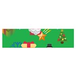 Emoji Christmas Satin Scarf (Oblong)