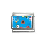 poop Emoji Christmas Italian Charm (9mm)